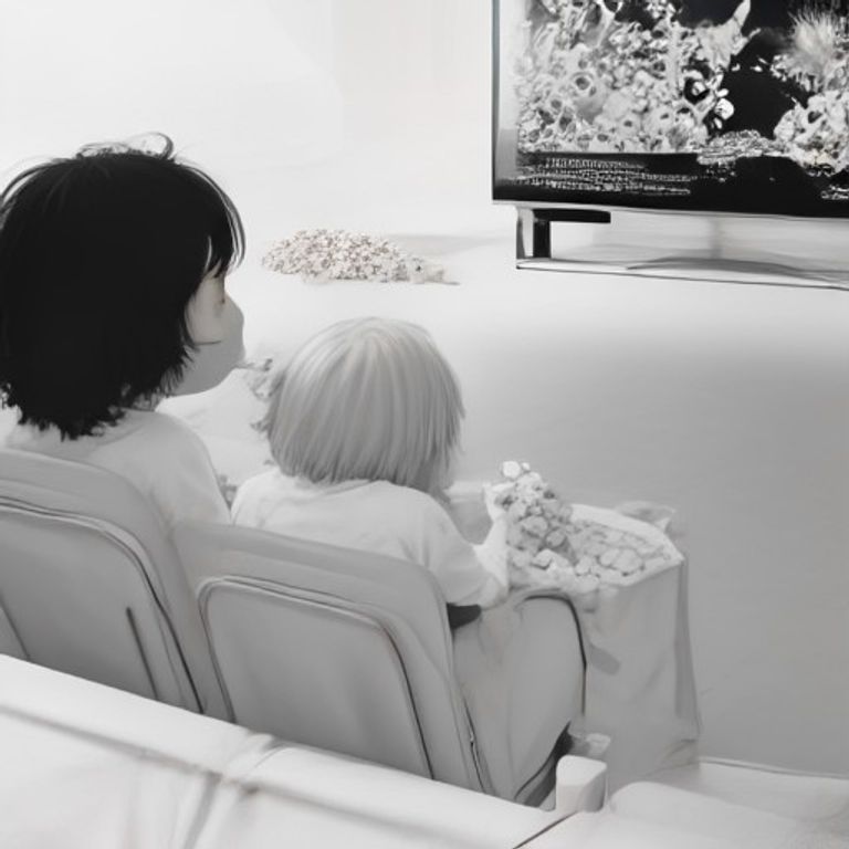 별빛 야외 팝콘 영화관 파티