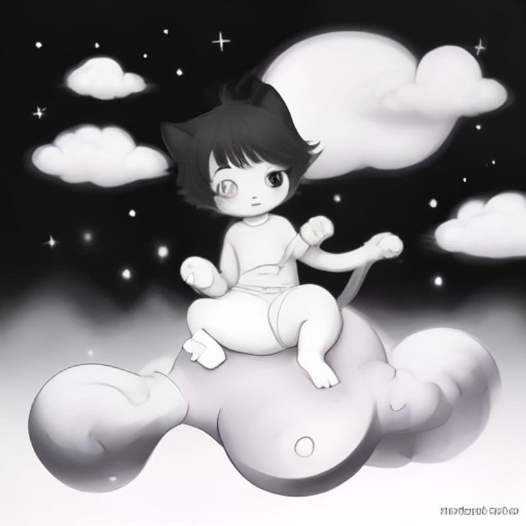 하늘 나는 고양이 매직 융단
