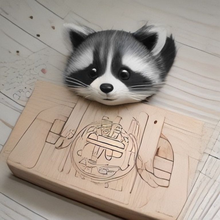 신나는 아기 너구리의 도토리 오르골 연주