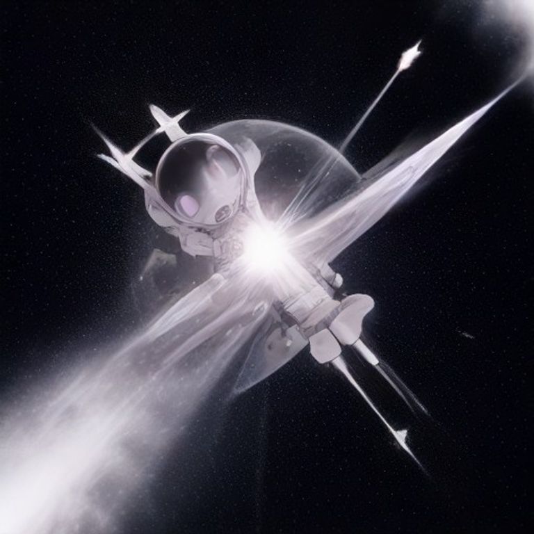 우주 마법 비행 드론 은하수 탐사대