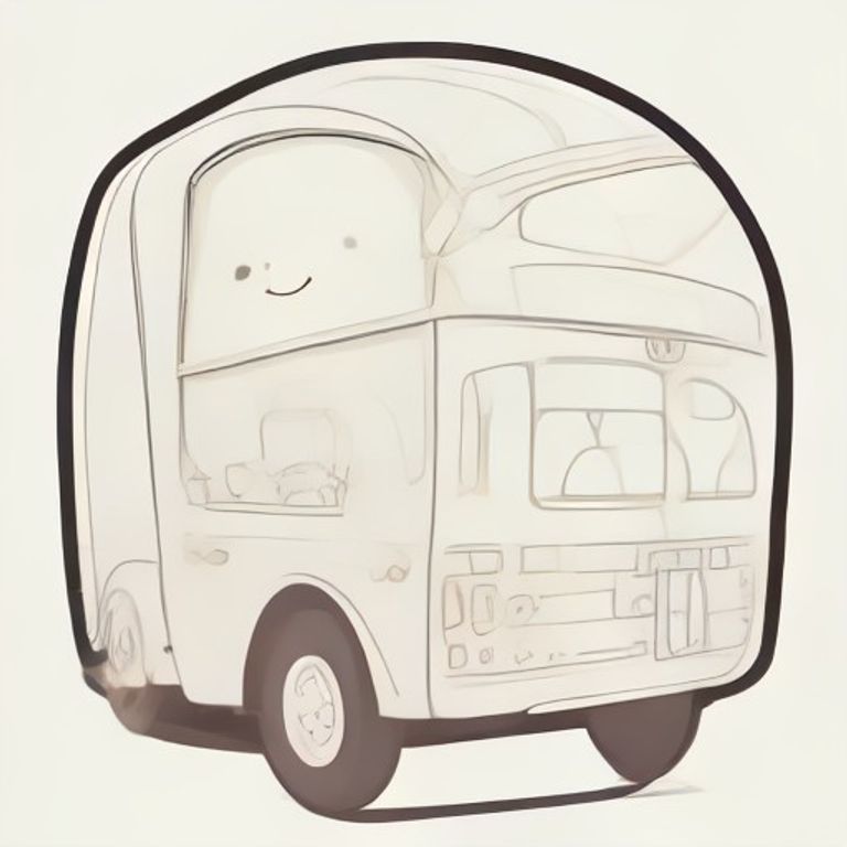 쓰레기를 싣는 환경차 퐁퐁
