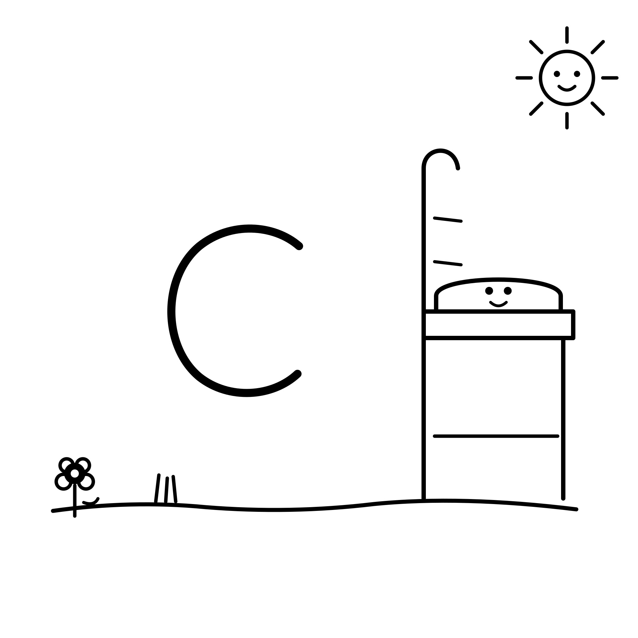 알파벳 c — 의자(Chair)