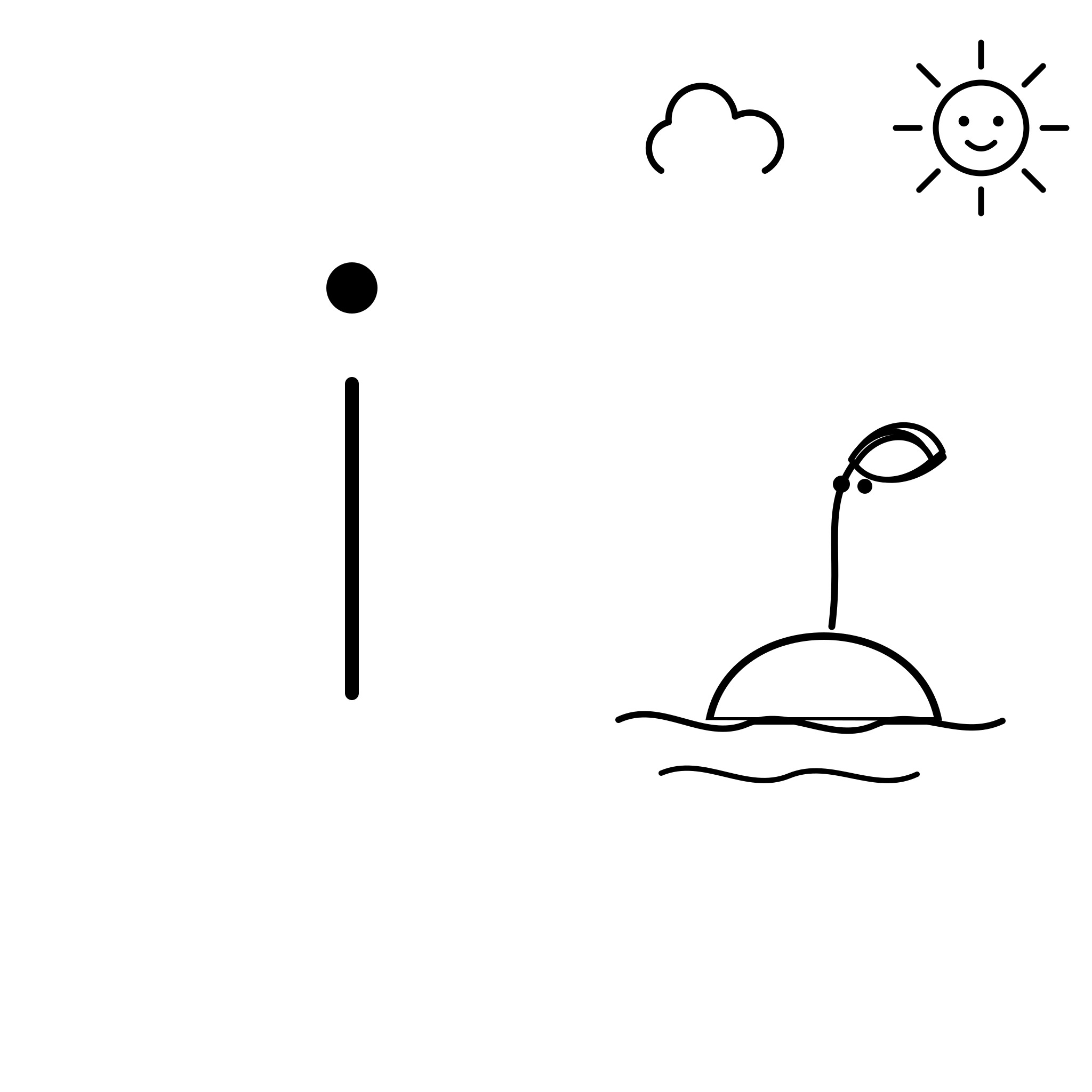 알파벳 i — 섬(Island)