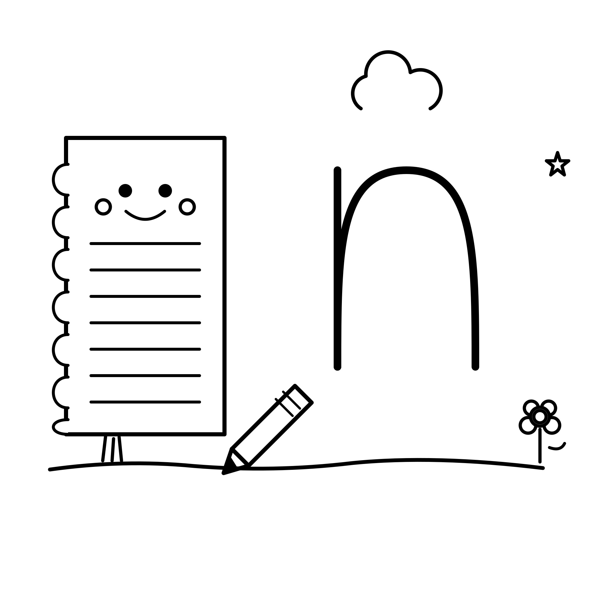 알파벳 n — 노트(Note)