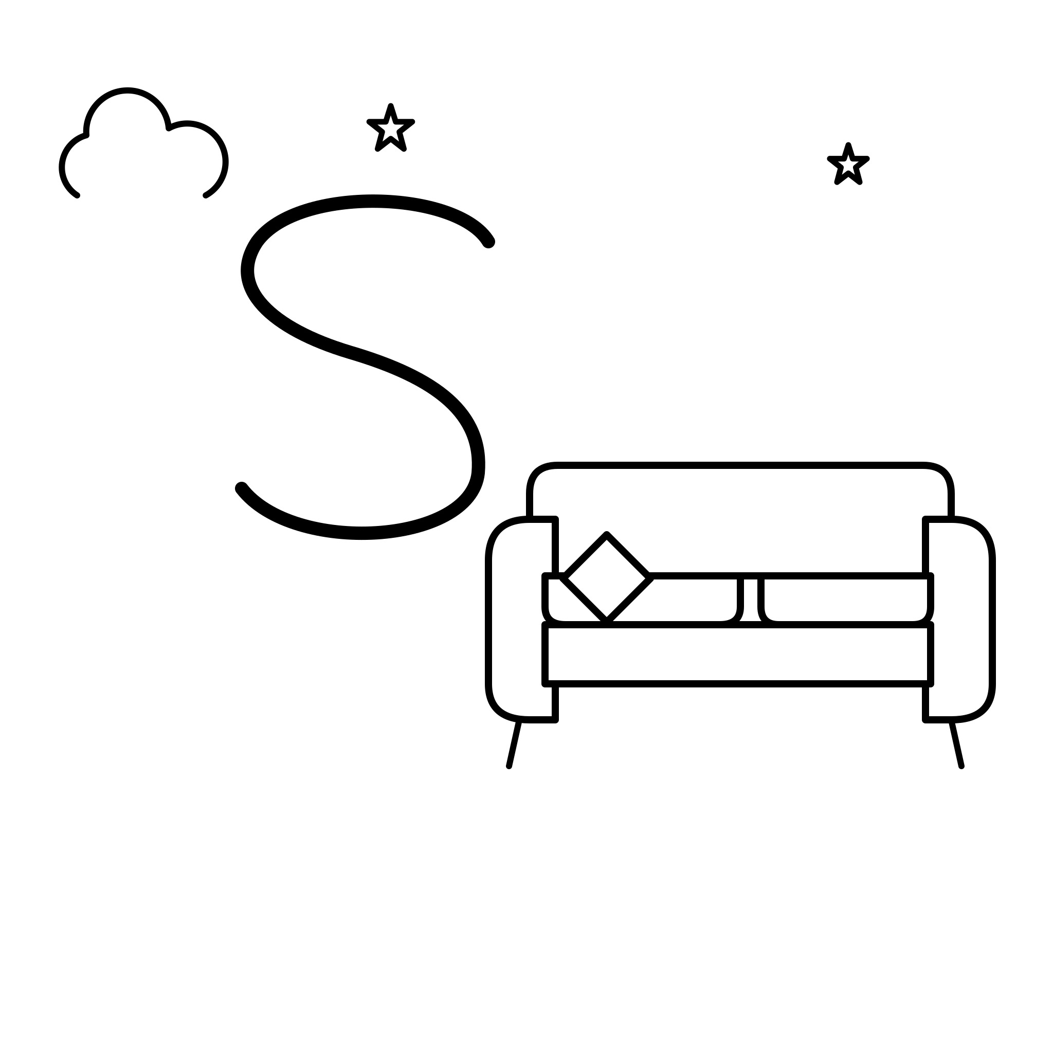 알파벳 s — 소파(Sofa)