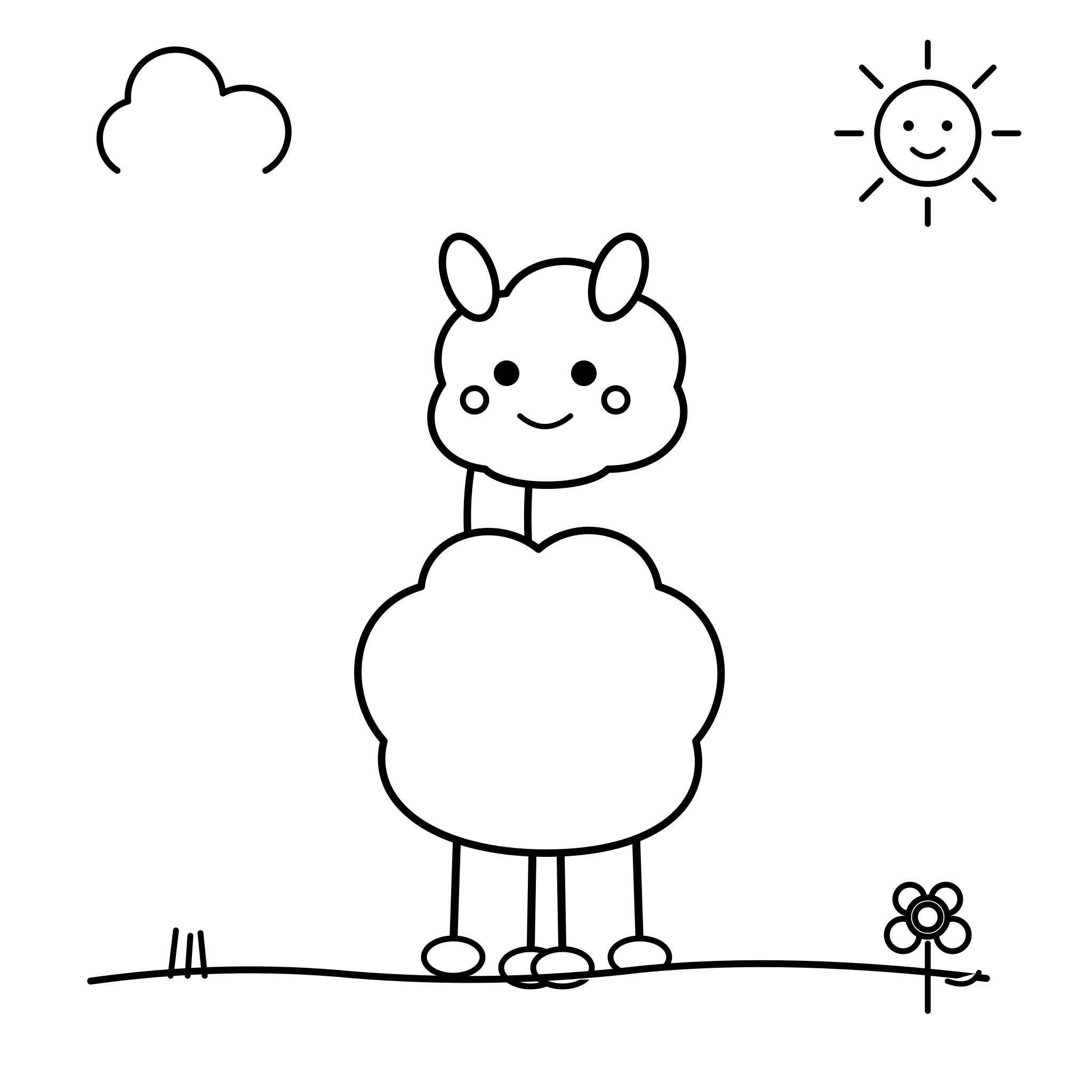 털복숭이 알파카