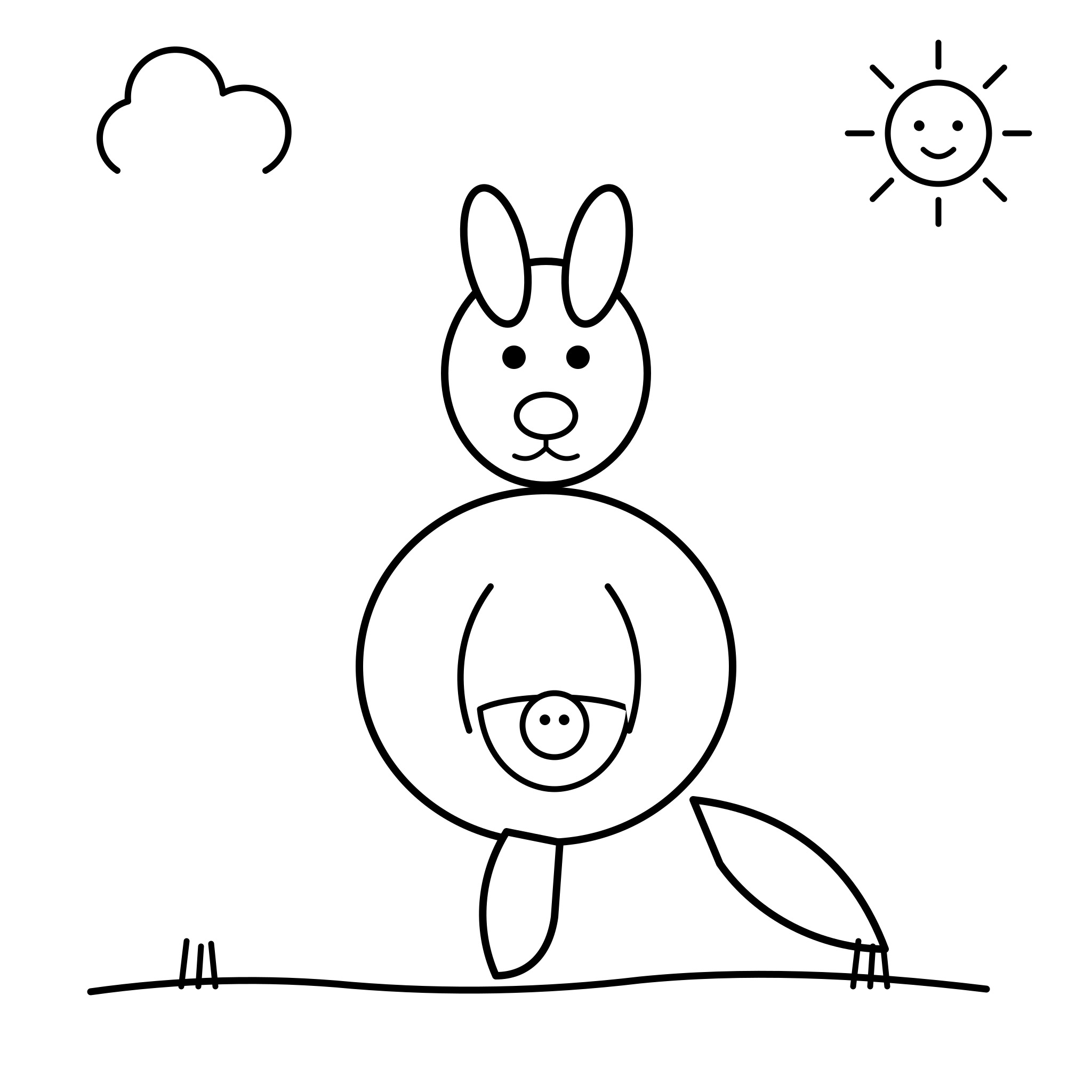 주머니 속 아기 캥거루