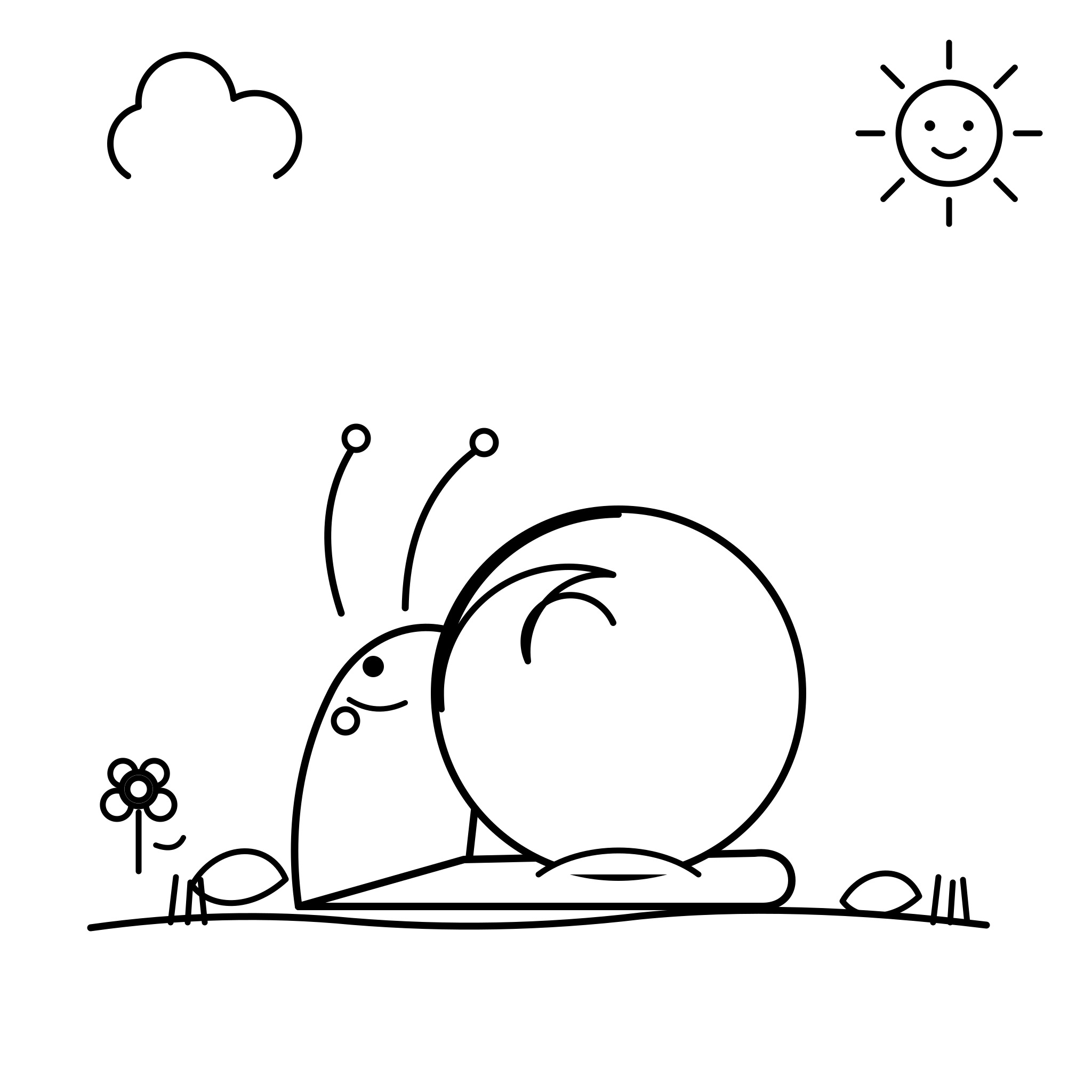 집을 진 달팽이