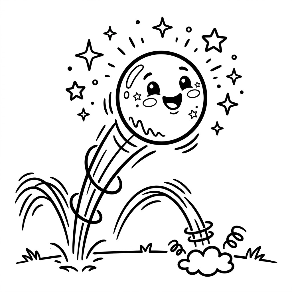 통통 튀는 무지개 탱탱볼