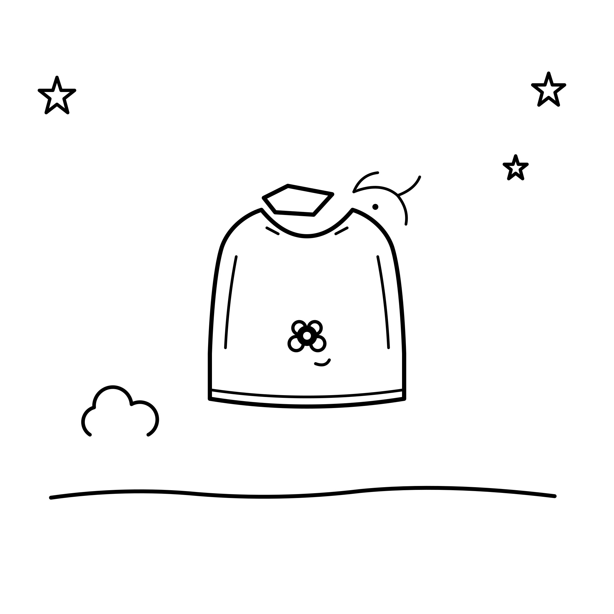 아기 첫 배내옷