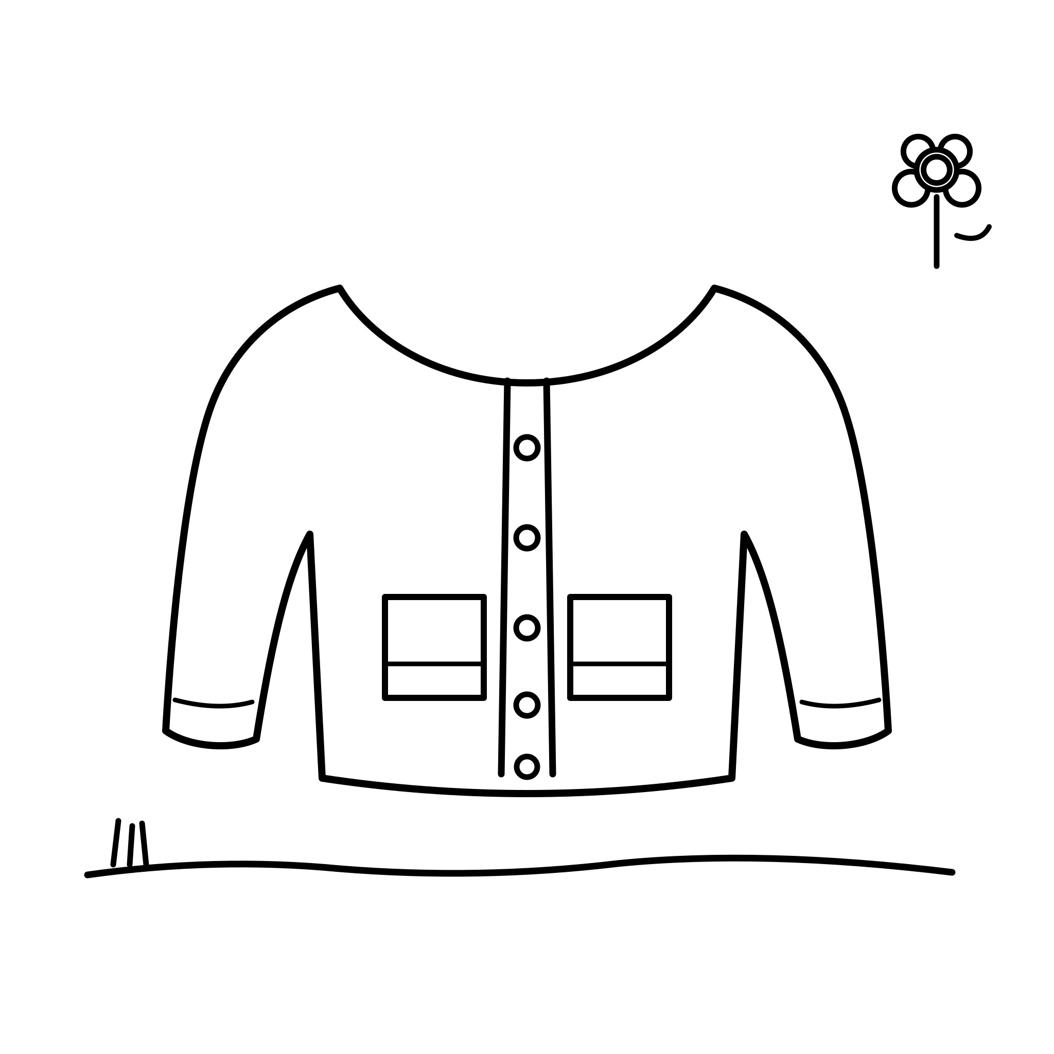소매 롱 카디건
