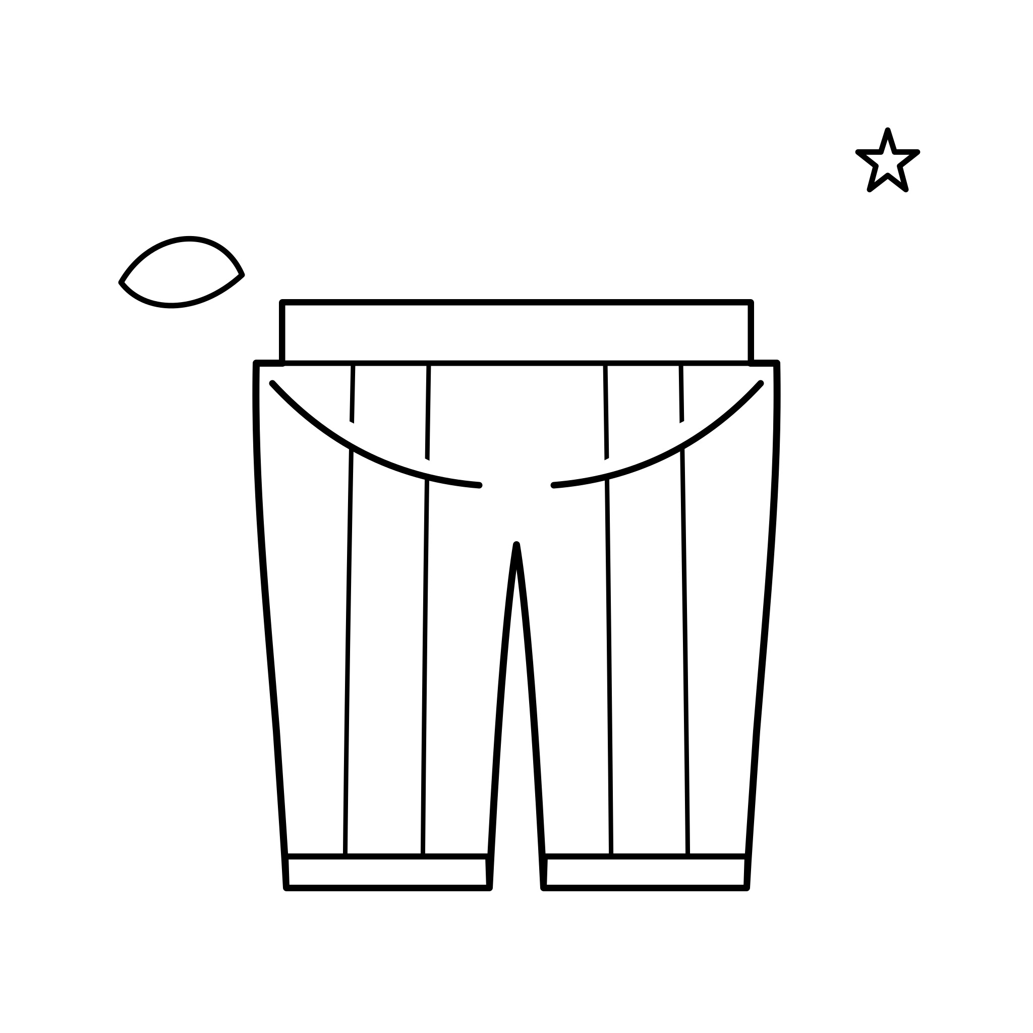 세로 골 코듀로이 바지