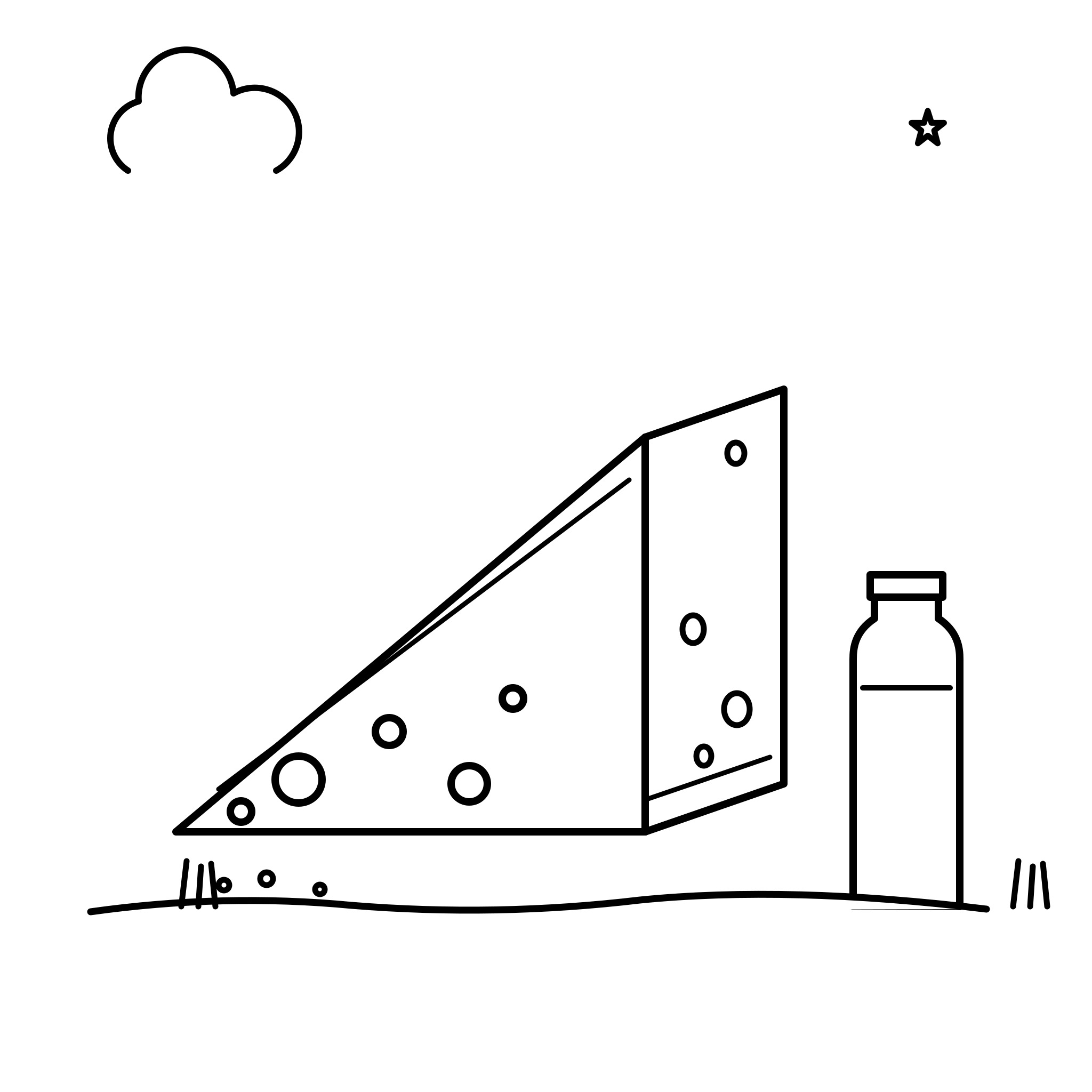 콕콕 구멍 난 치즈
