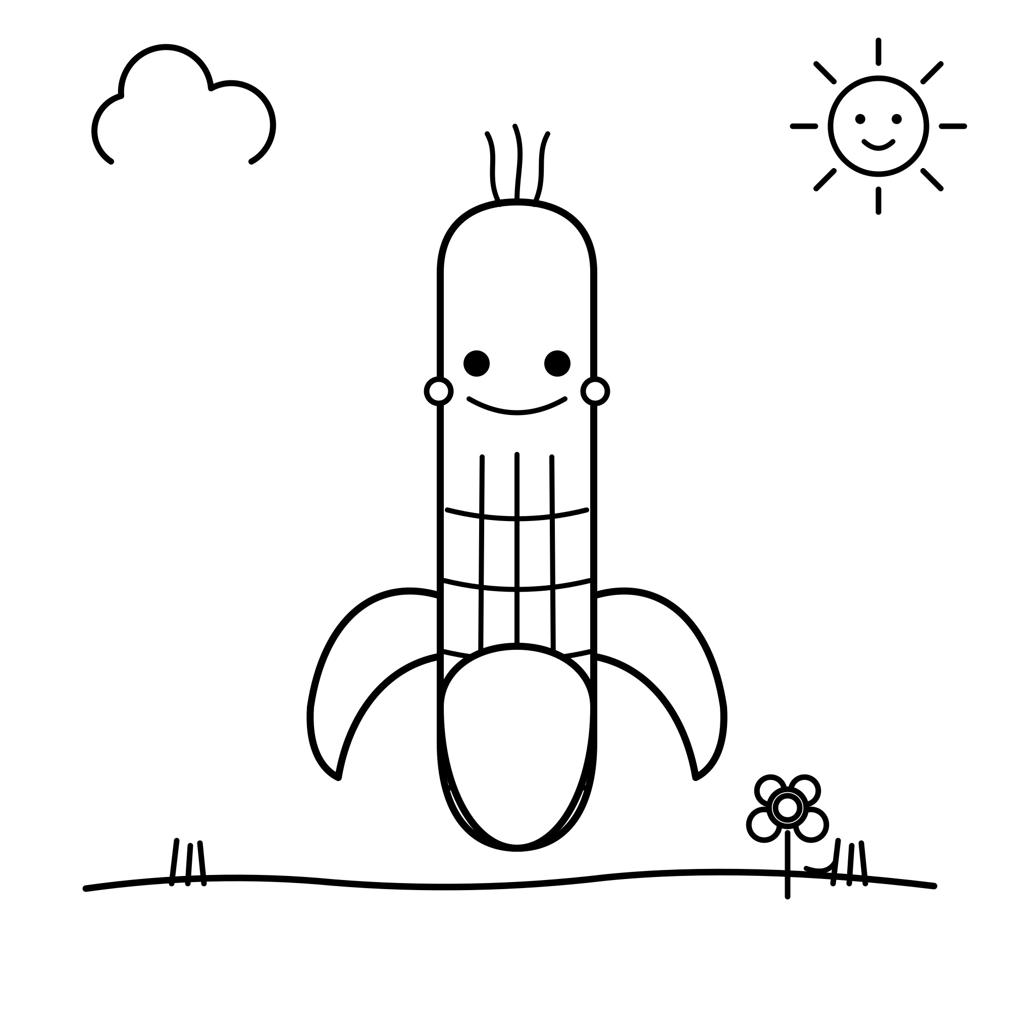 키가 큰 옥수수