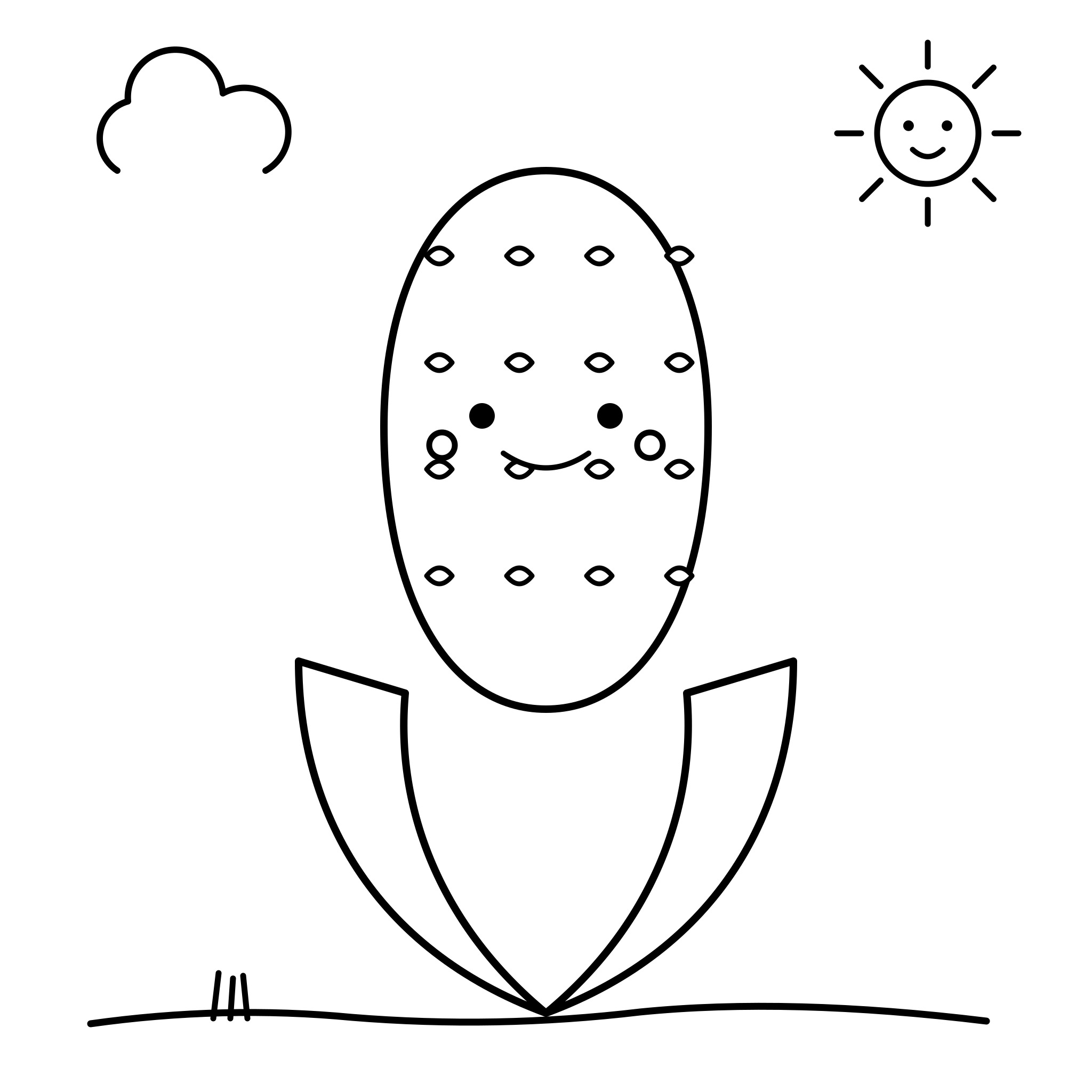 알통 꽉 찬 옥수수