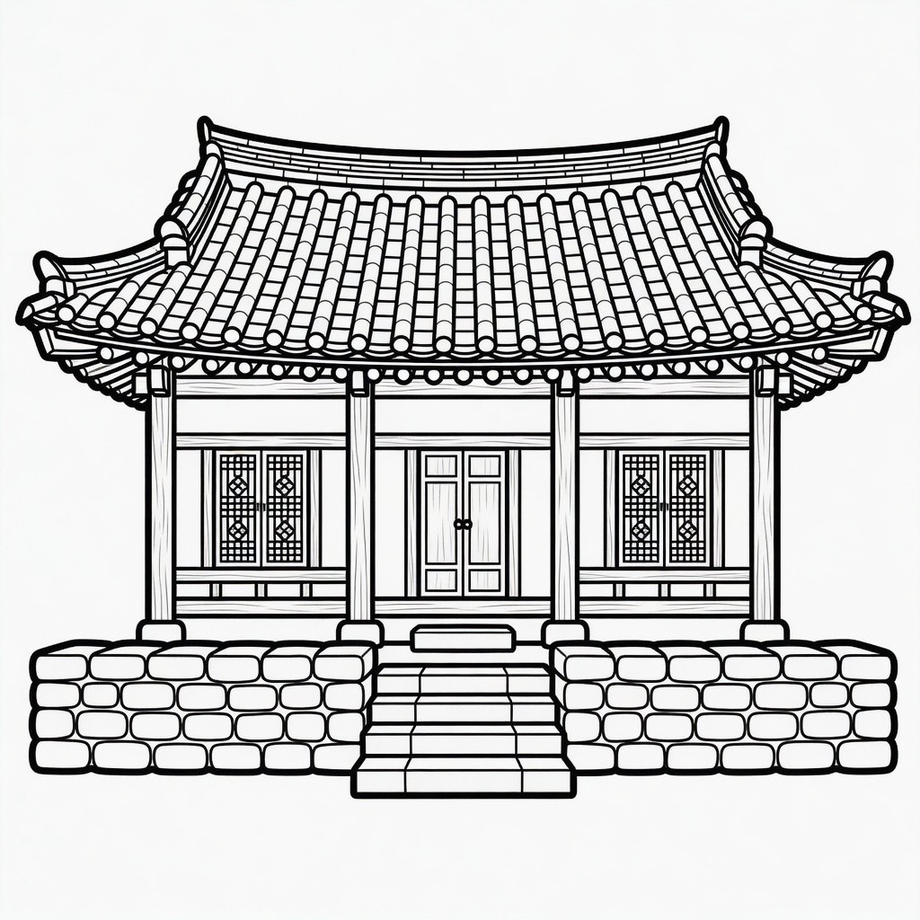 기와지붕 한옥
