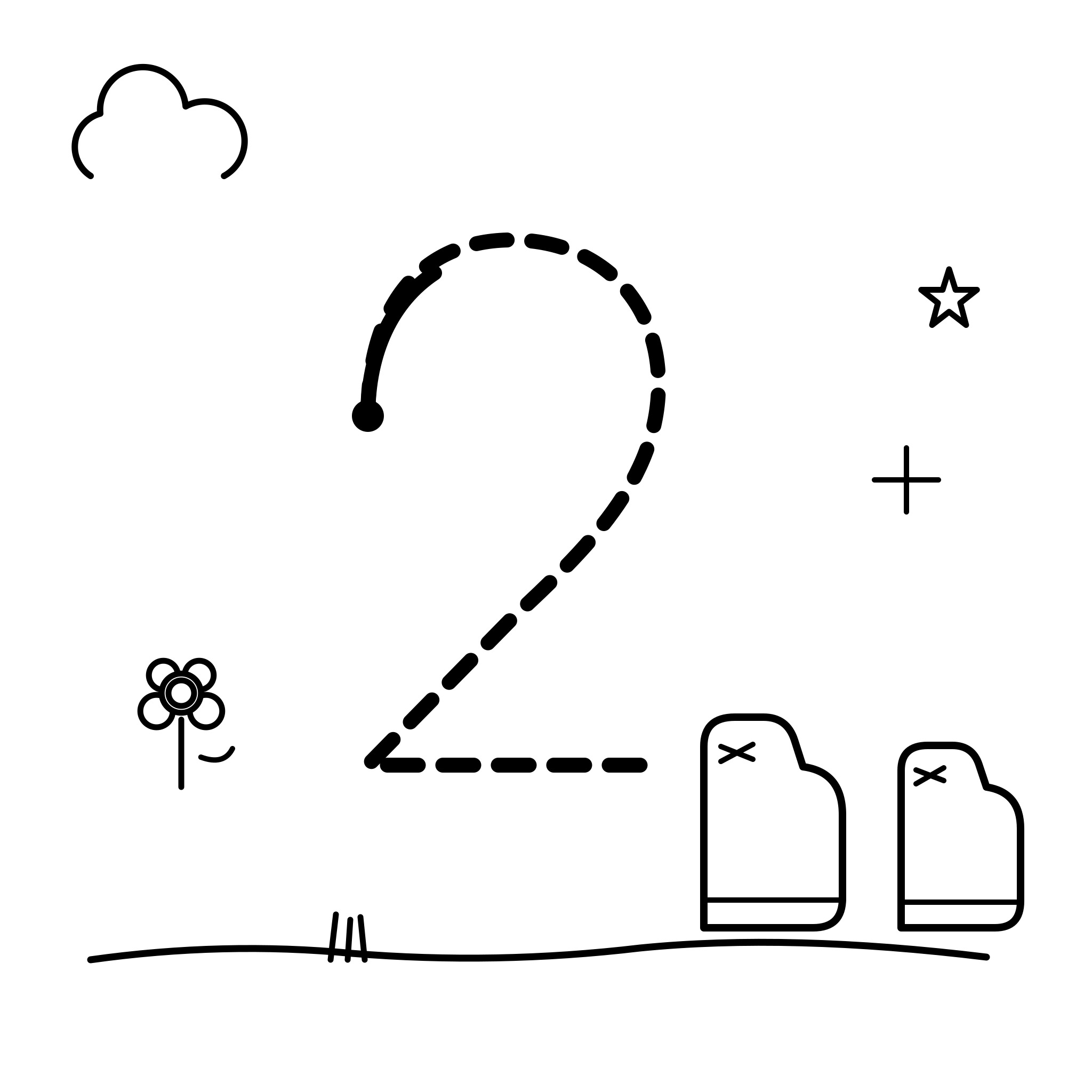 쓰기 연습 2 — 구두 한 켤레