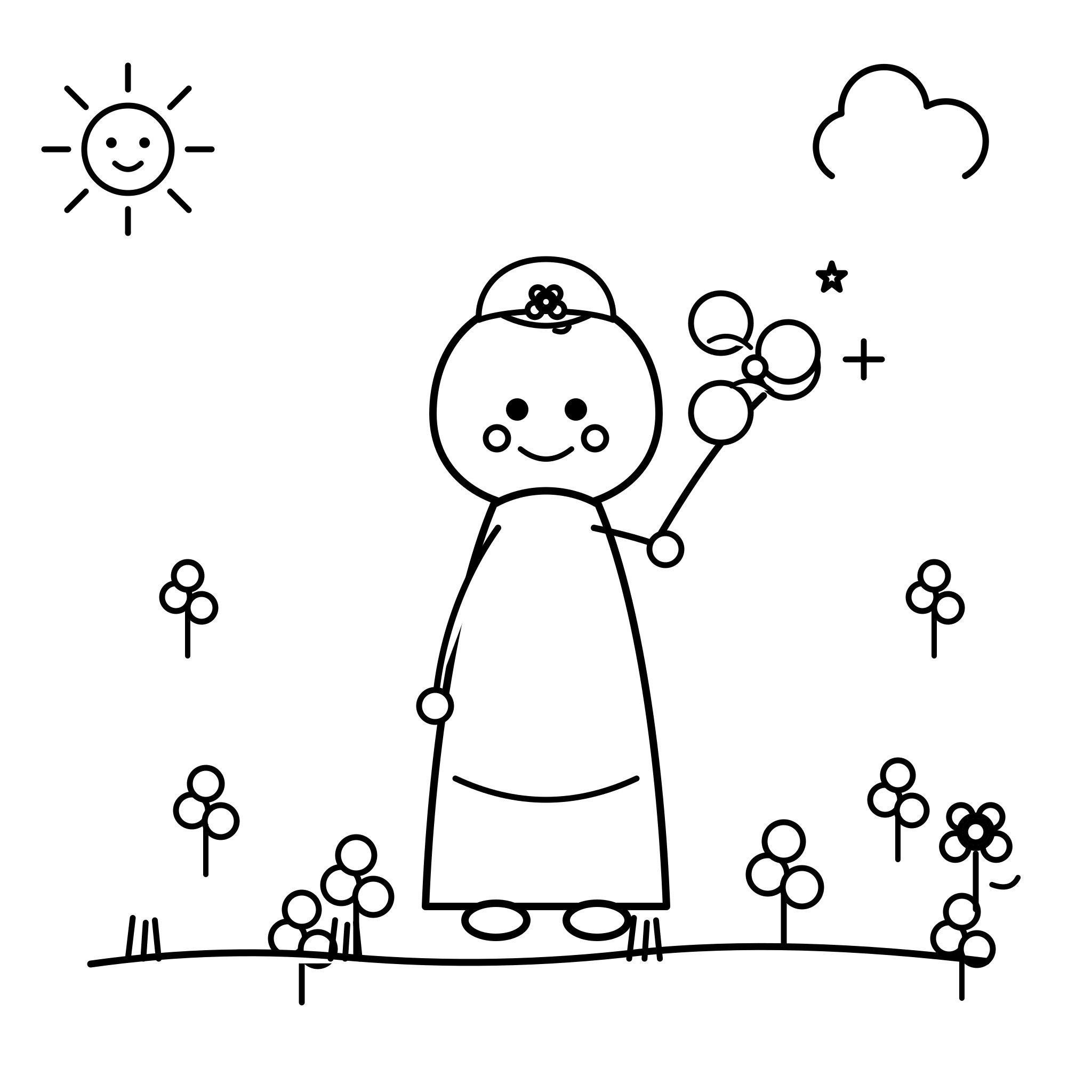 네잎클로버 밭 공주