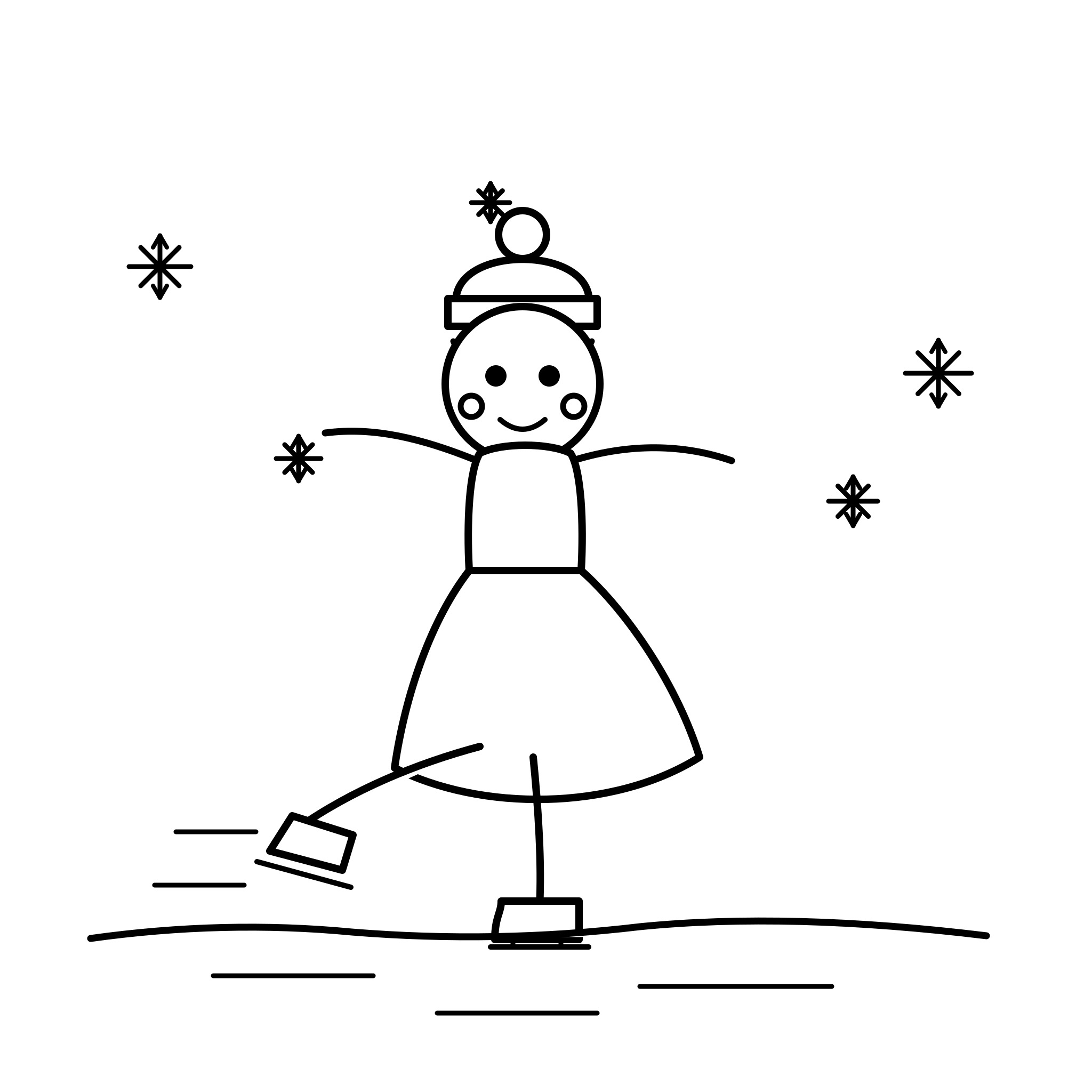 얼음 위 스케이트 공주