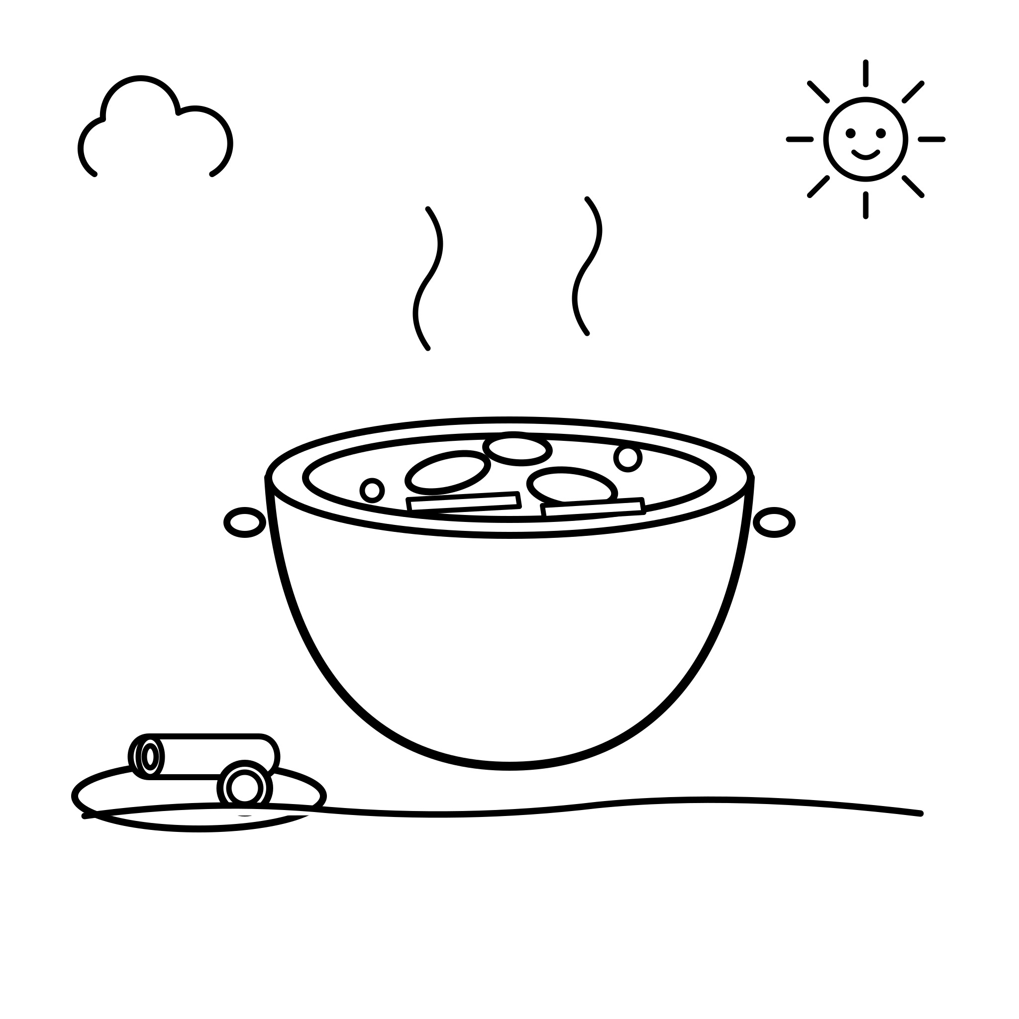 새해 첫 떡국