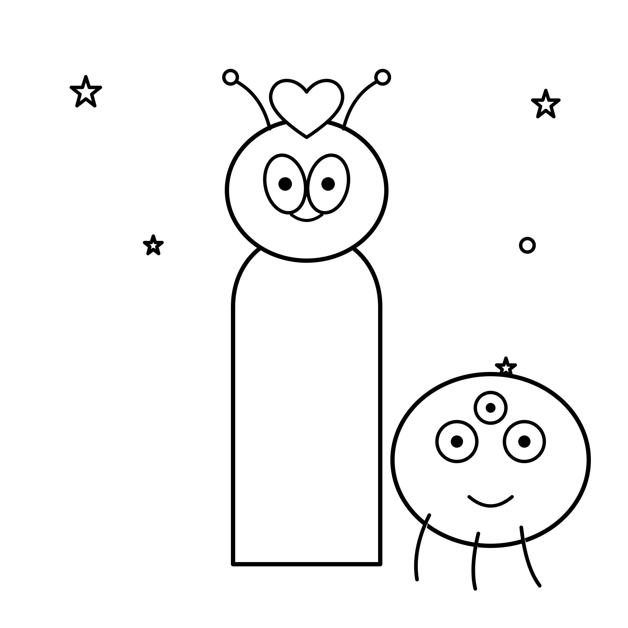 외계 애완동물 친구