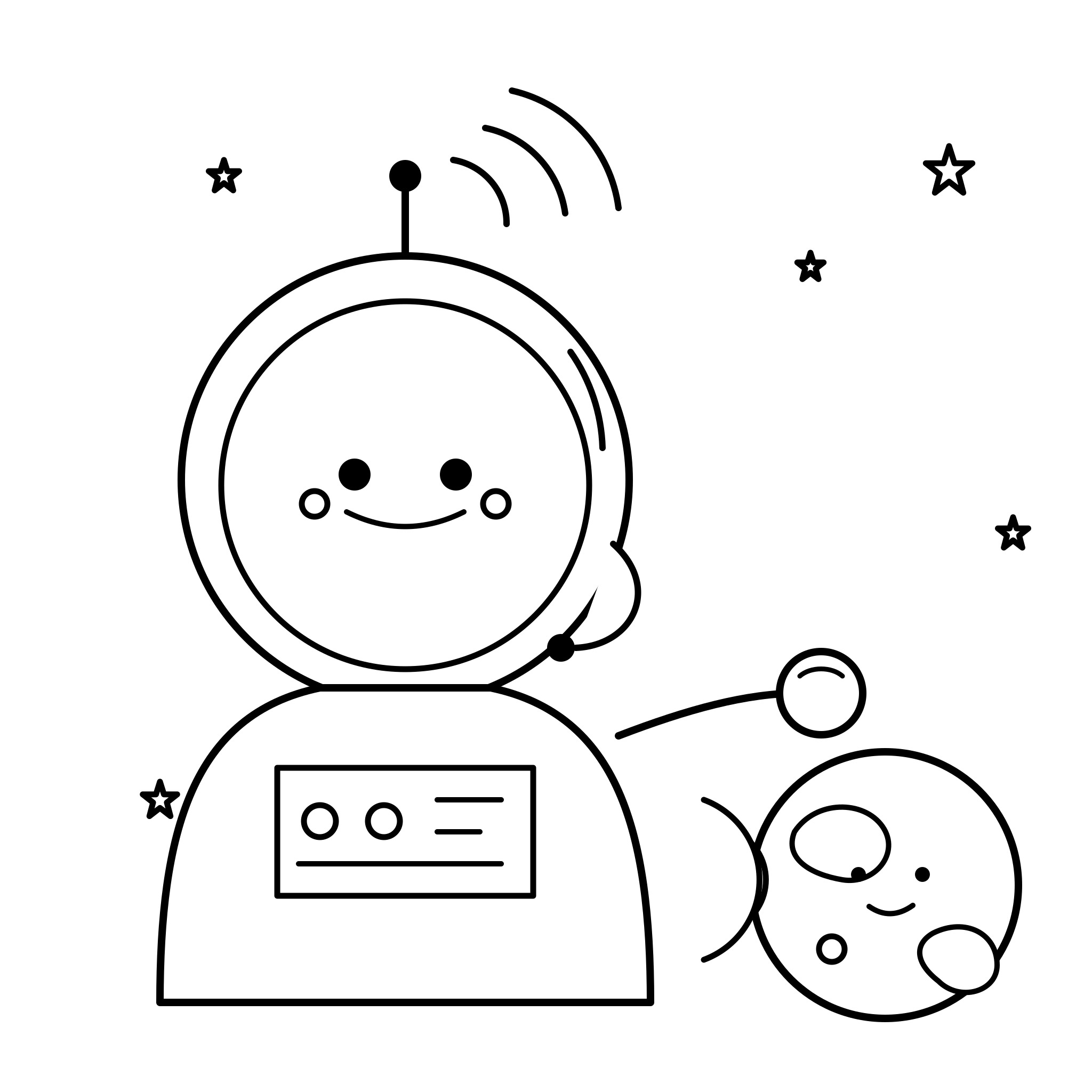지구와 통화