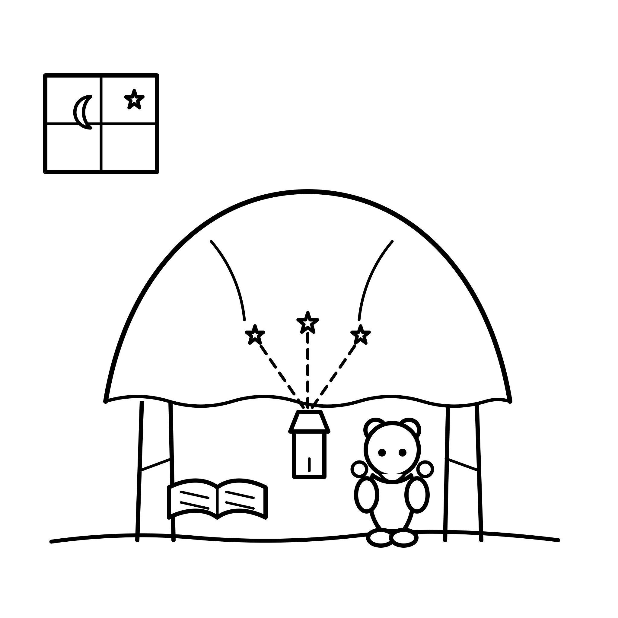 실내 담요 텐트