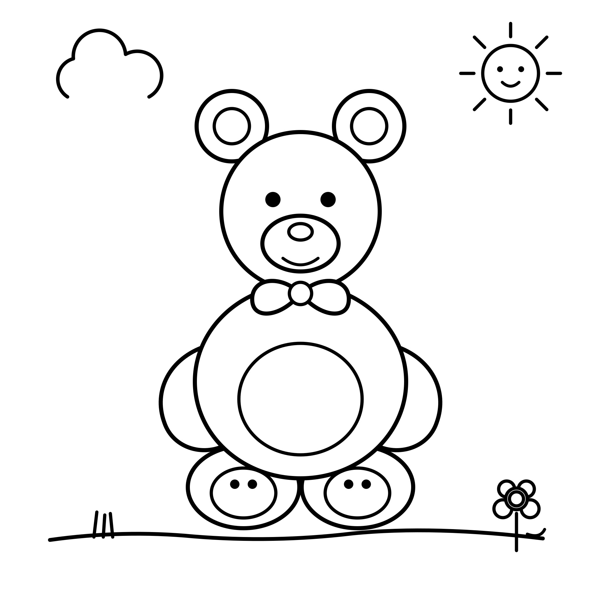 포근한 곰 인형