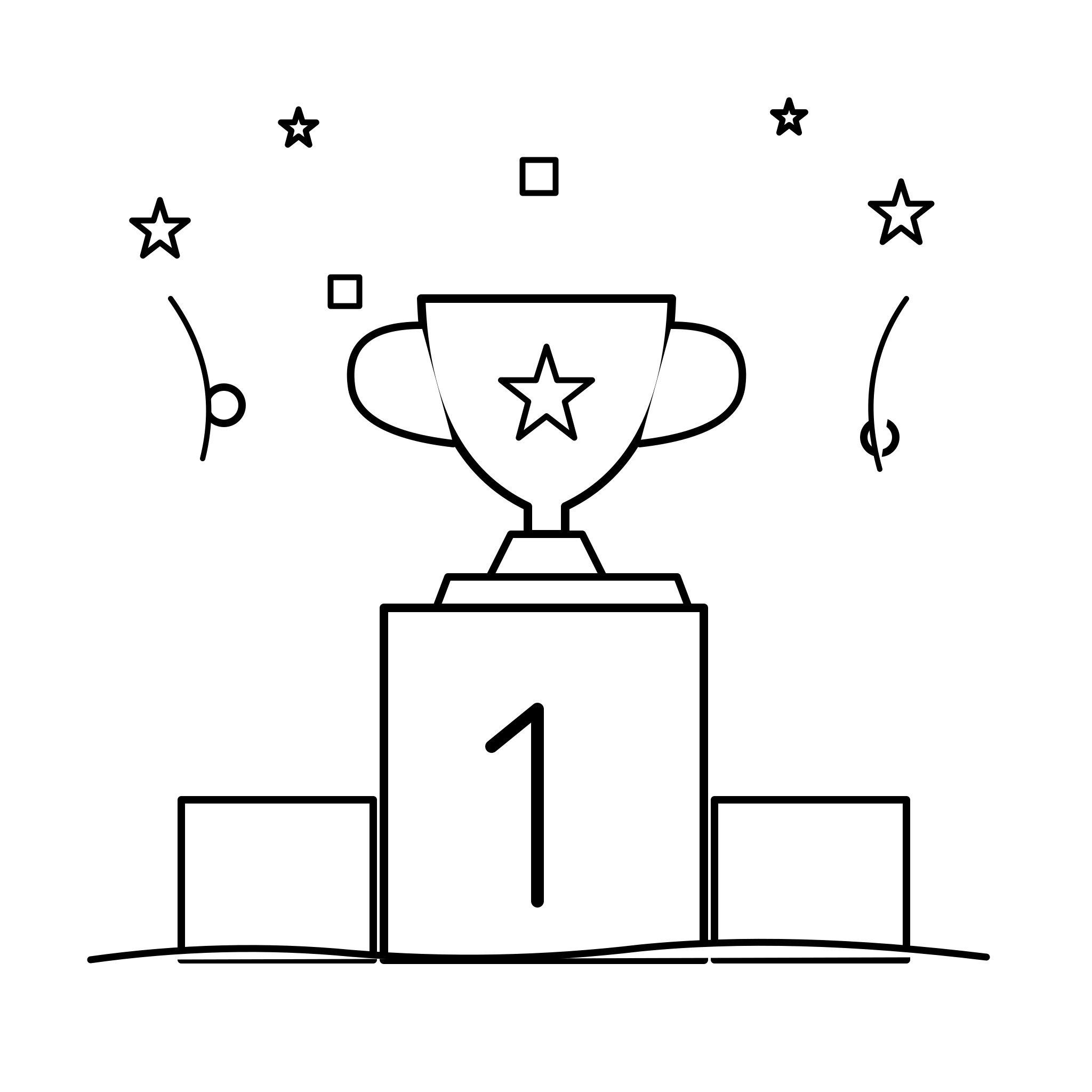 1위 우승 트로피
